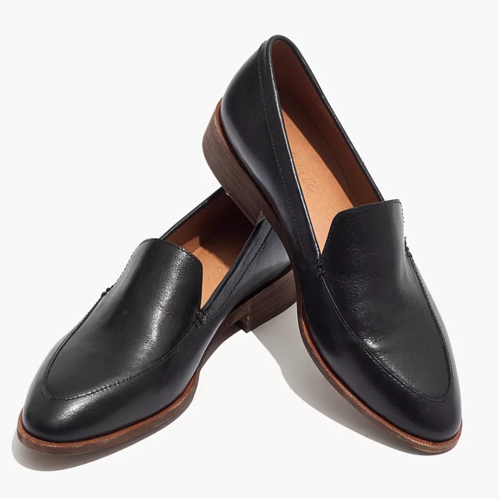 Madewell Francis Loafer SZ 8 True Black Shoe